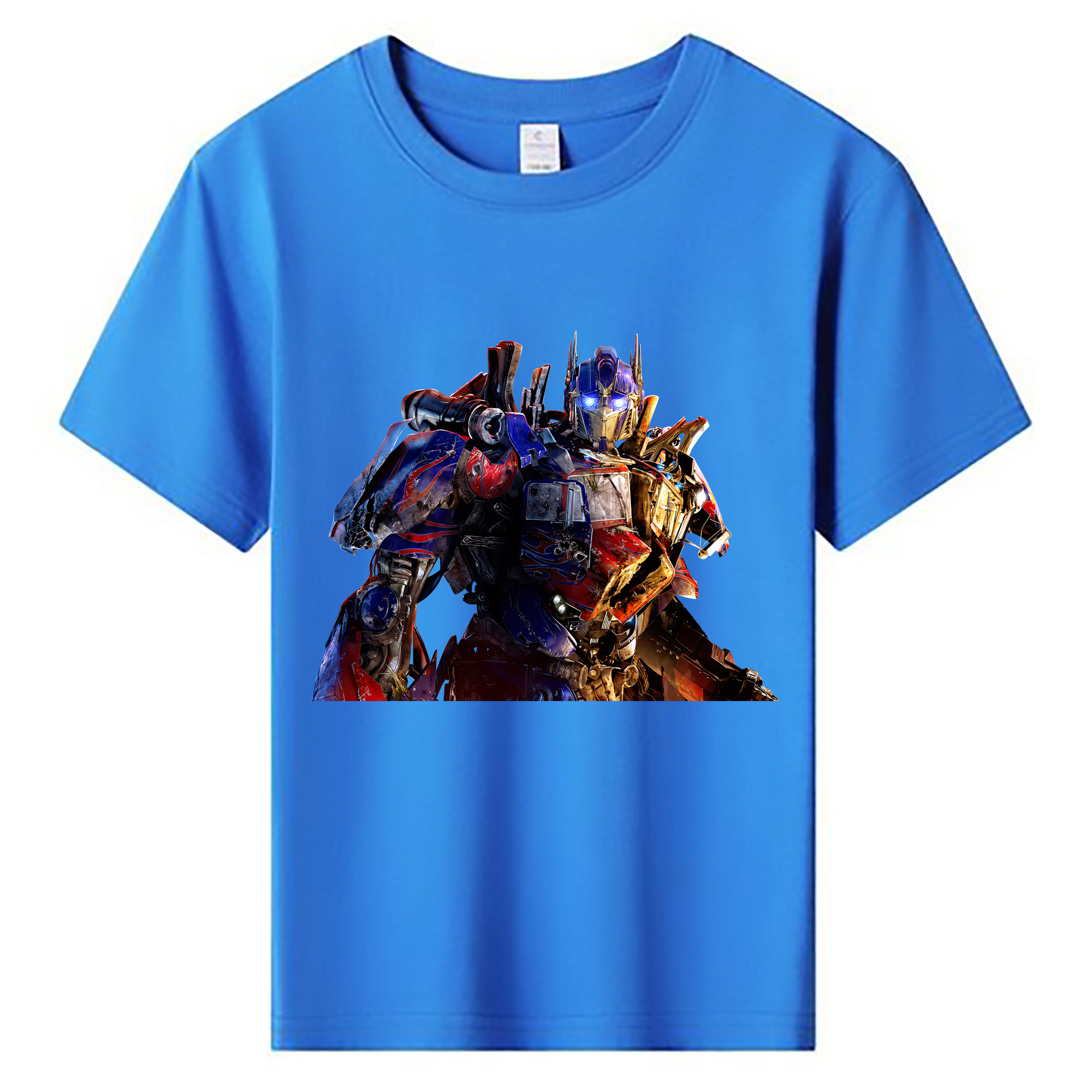 （画像用） Transformers トランスフォーマー 綿100％キッズTシャツ（フロントプリント）